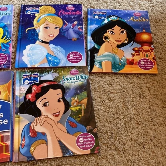 Story reader books only lot of 7 Disney princess stories - Picture 2 of 2